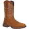 Durango Men's Western Boot, 7 M, Leather, 12 in H, Russet DDB0361 - alternate 1